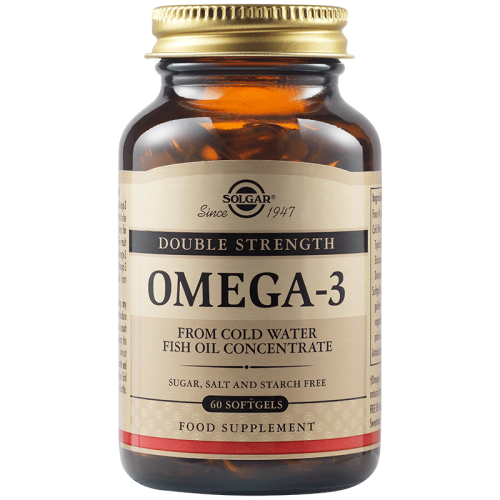 OMEGA-3 DOUBLE STRENGHT от Solgar - 60 softgels